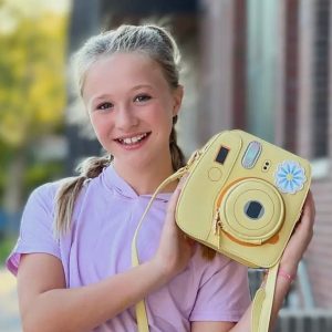 Instant Camera Purse-Yellow